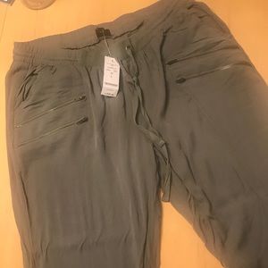 Bebe Soft Olive Joggers